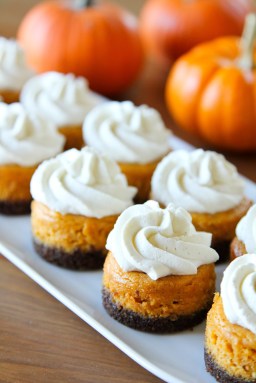 Pumpkin Cheesecakes