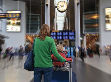 Stranded at the airport: Tips for surviving a canceled flight with kids