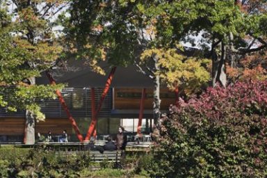 Queens Botanical Garden, Visitor Center and Administration Building, Flushing, New York, BKSK Architects