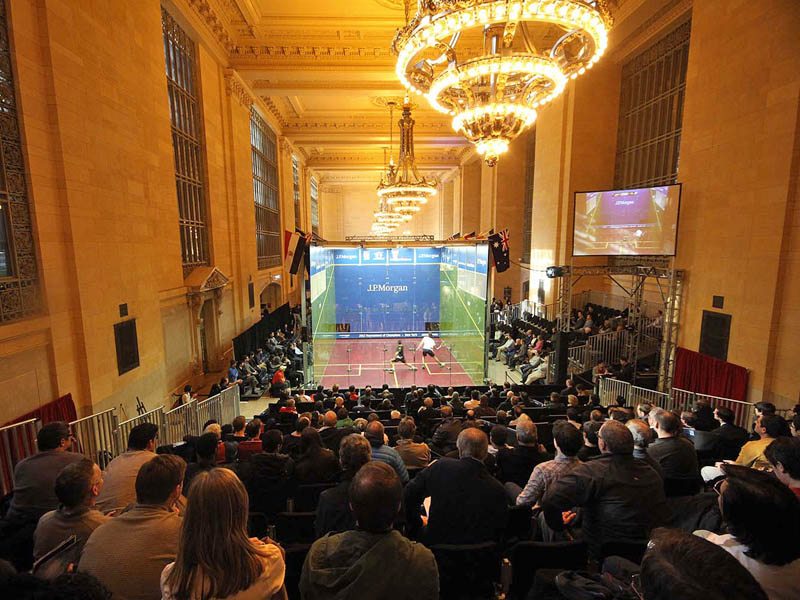 J.P. Morgan Tournament of Champions Kids & Family Day at Grand Central Terminal 