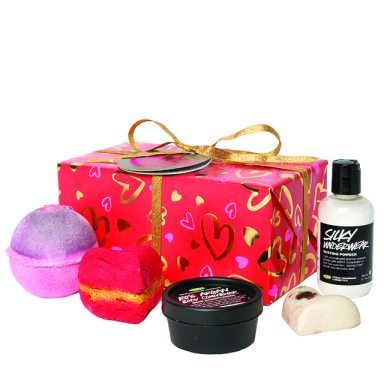 Lush bath set