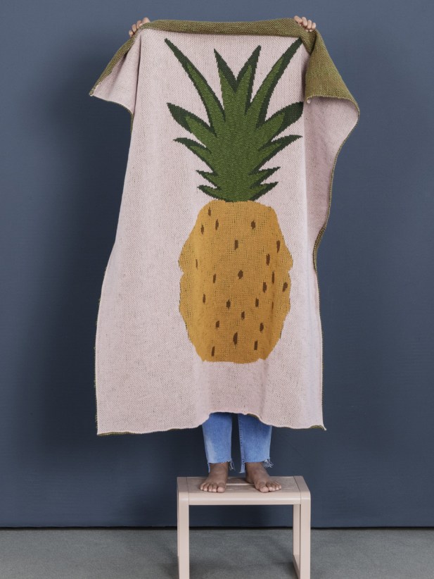 Ferm Living Pineapple Blanket