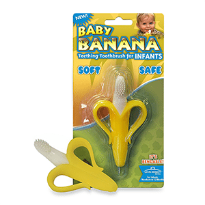 Baby Banana Infant Teething Toothbrush