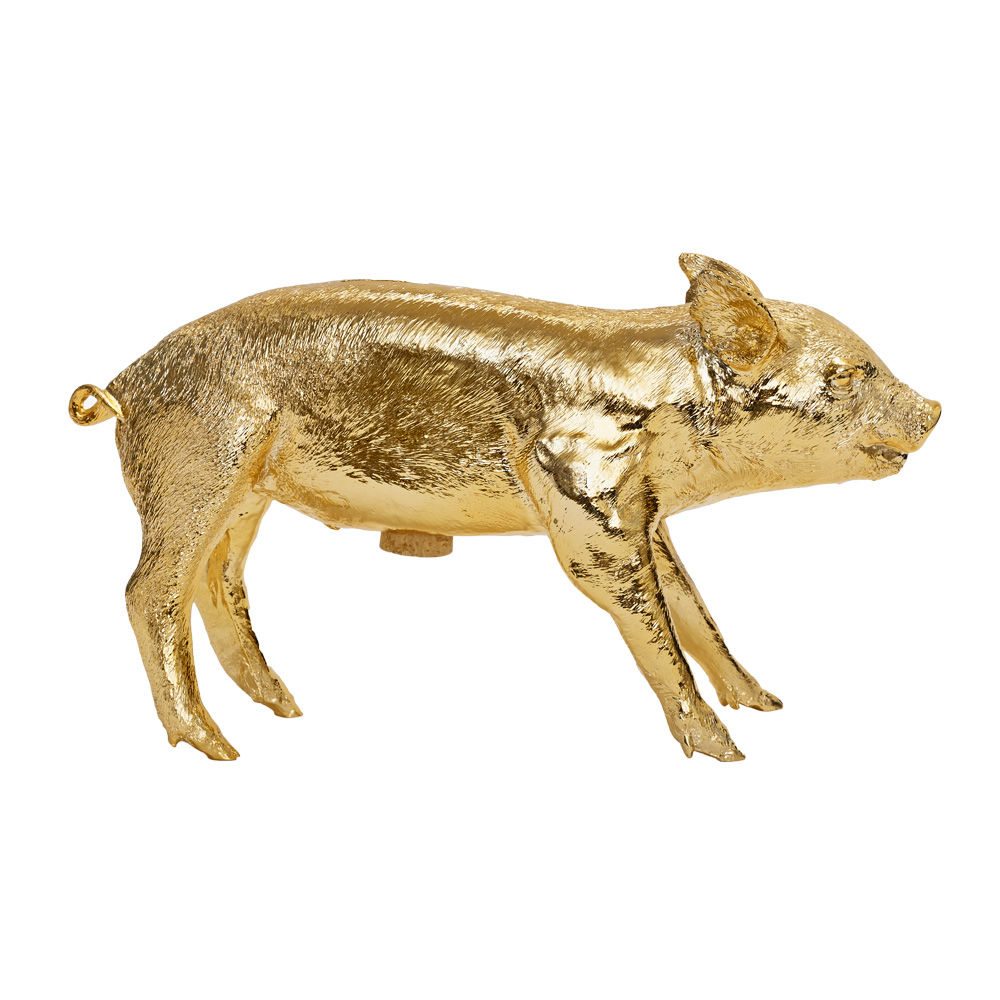 Areaware Gold Piggy Bank from giggle