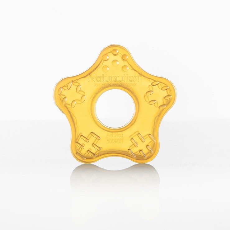   Natursutten Natural Rubber Teether Toy Star