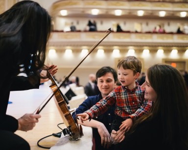 Carnegie Hall Family Holiday Concert: The New York Pops – Audience Shots