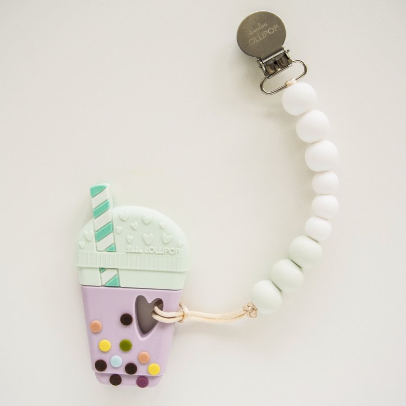 Loulou LOLLIPOP Bubble Tea Silicone Teether