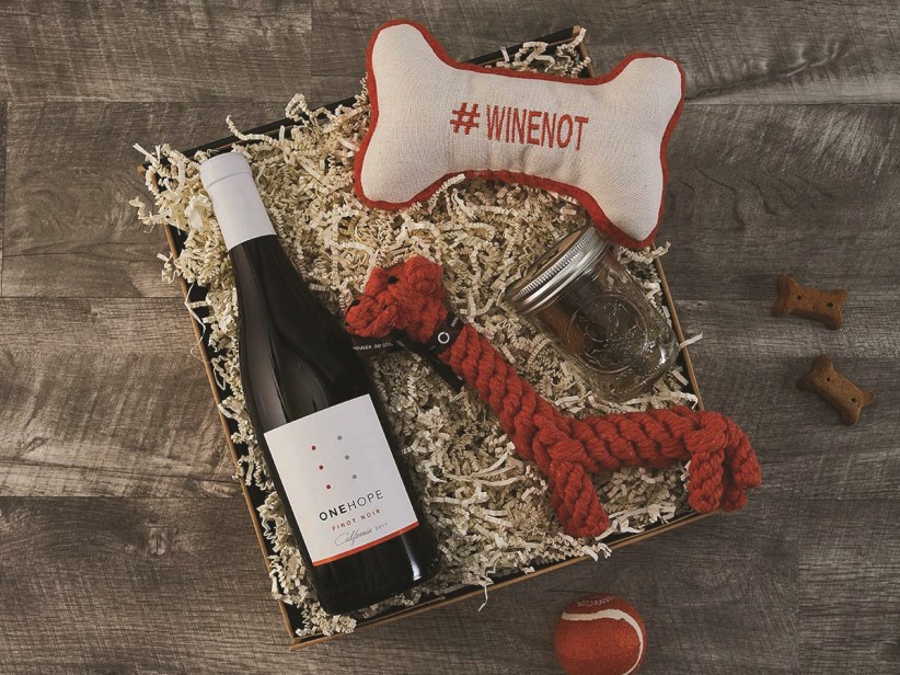 ONEHOPE Pinot for Paws WOOF! Gift Box