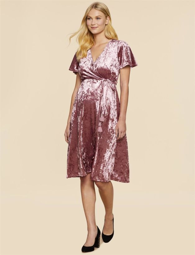 Jessica Simpson Wrap Maternity Dress