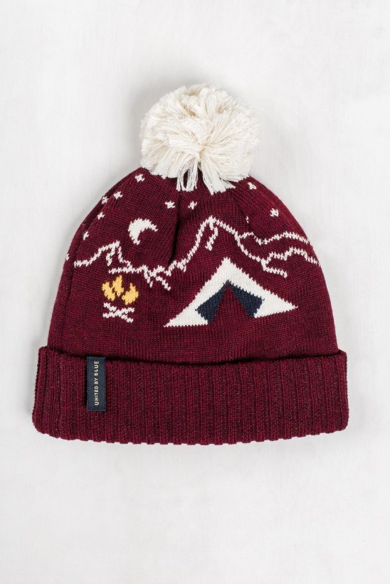 United by Blue Camp Pom Beanie