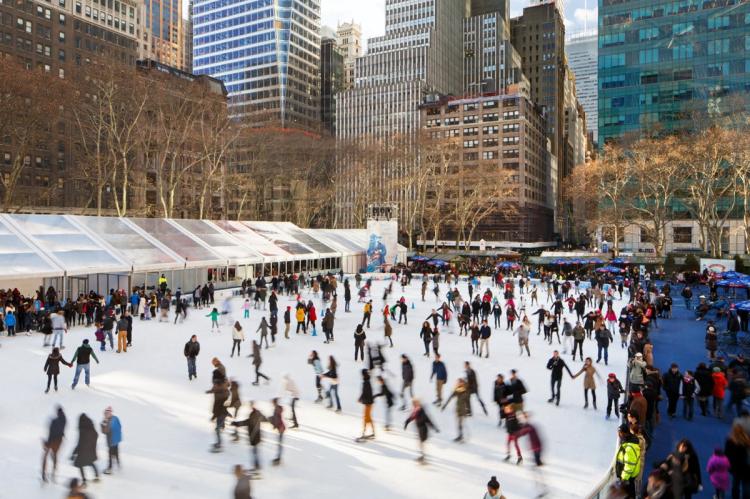 Bryant Park's Winter Village & Ice Skating