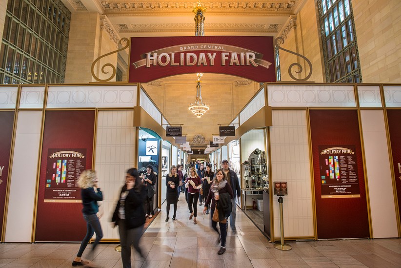 Grand Central Terminal's Holiday Fair