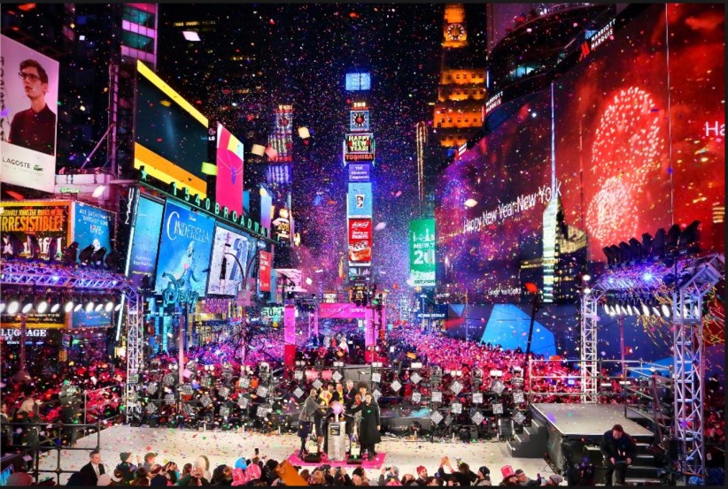  Times Square New Year's Eve 