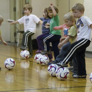 indoor football for toddlers