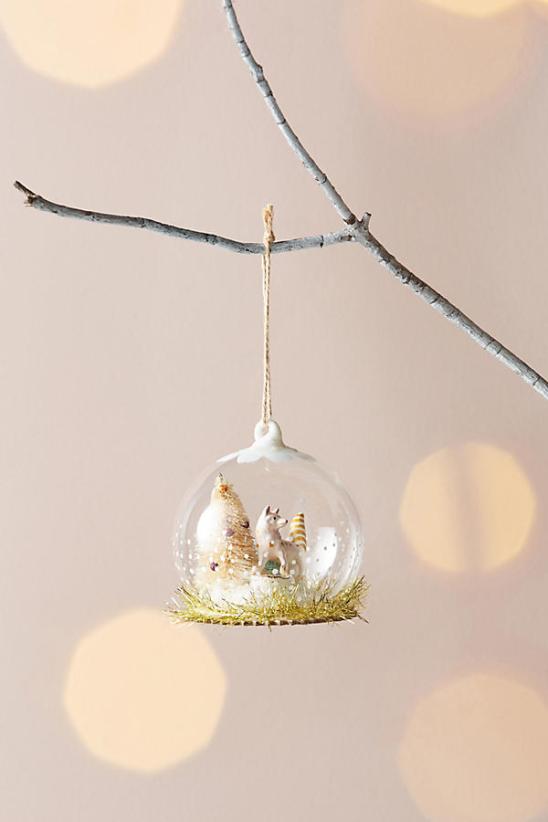 Snowglobe Habitat Ornament 