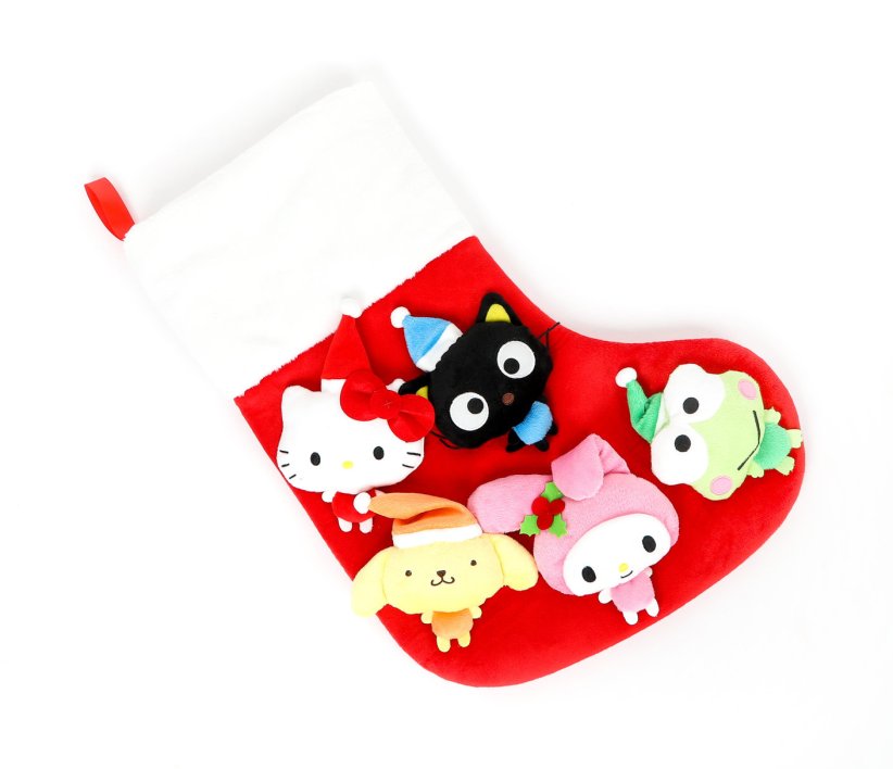 Sanrio Characters Christmas Stocking with Plush