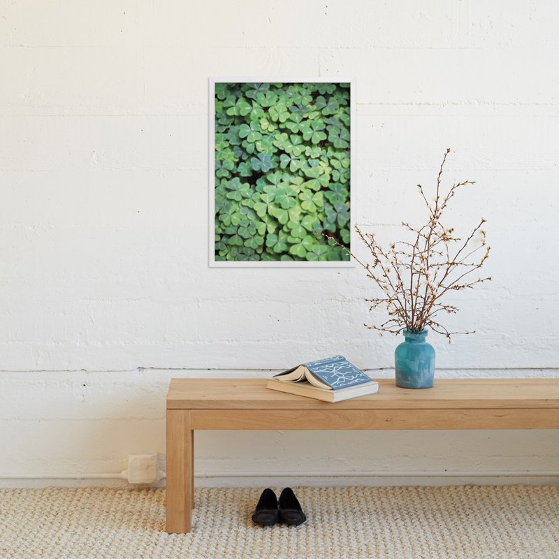 Minted Giant Muir Wood Clovers Print