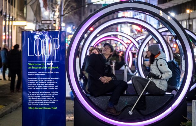 Loop An Interactive Art Installment Comes To Garment District