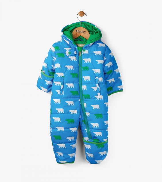 Hatley Roaming Polar Bears Baby Winter Bundler