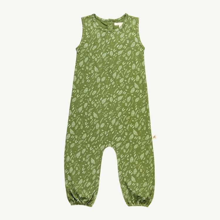 Red Caribou Foliage Tank Jumpsuit