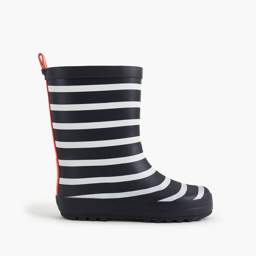 J.Crew Kids' Rain Boots in Stripes