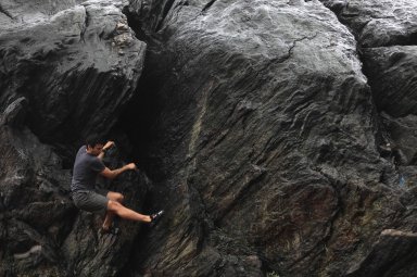 Boulder in Central Park