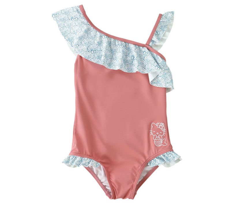 O'Neill x Hello Kitty Kids Ruffle One Piece: Shelly