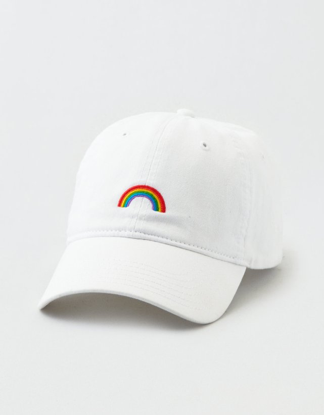 American Eagle AEO Pride Rainbow Strapback Hat