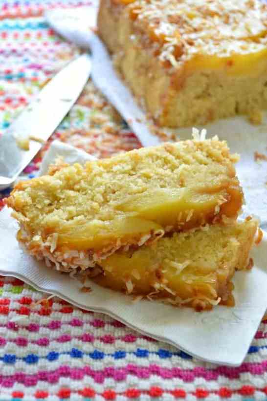 Piña Colada Upside Down Cake 