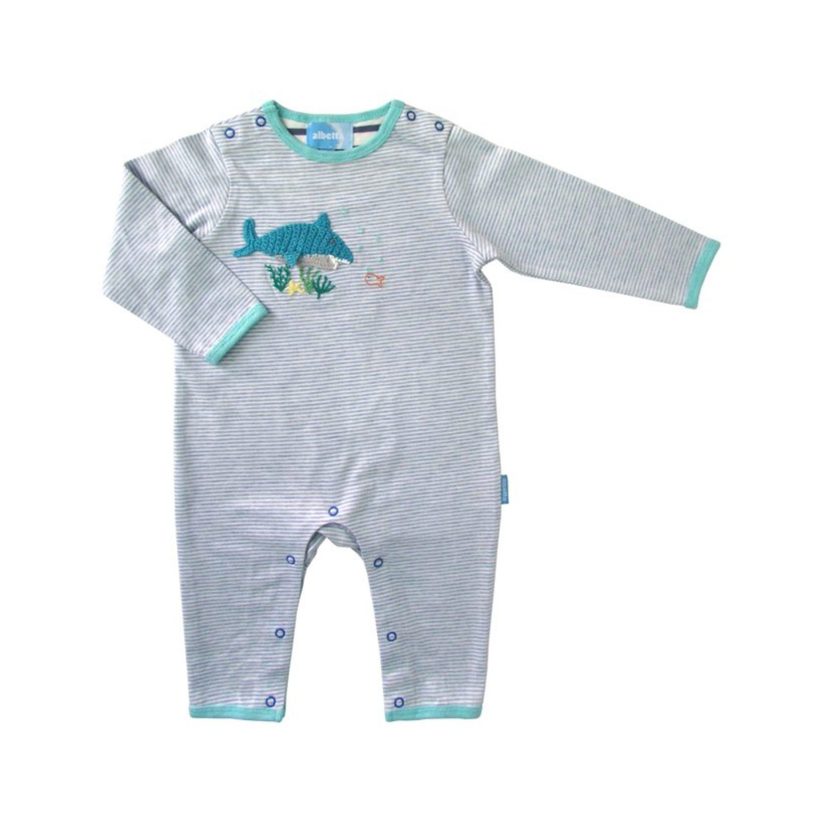 Albetta Crochet Sharky Babygro 