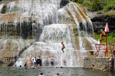 Summer activities at Robert H. Treman State Park