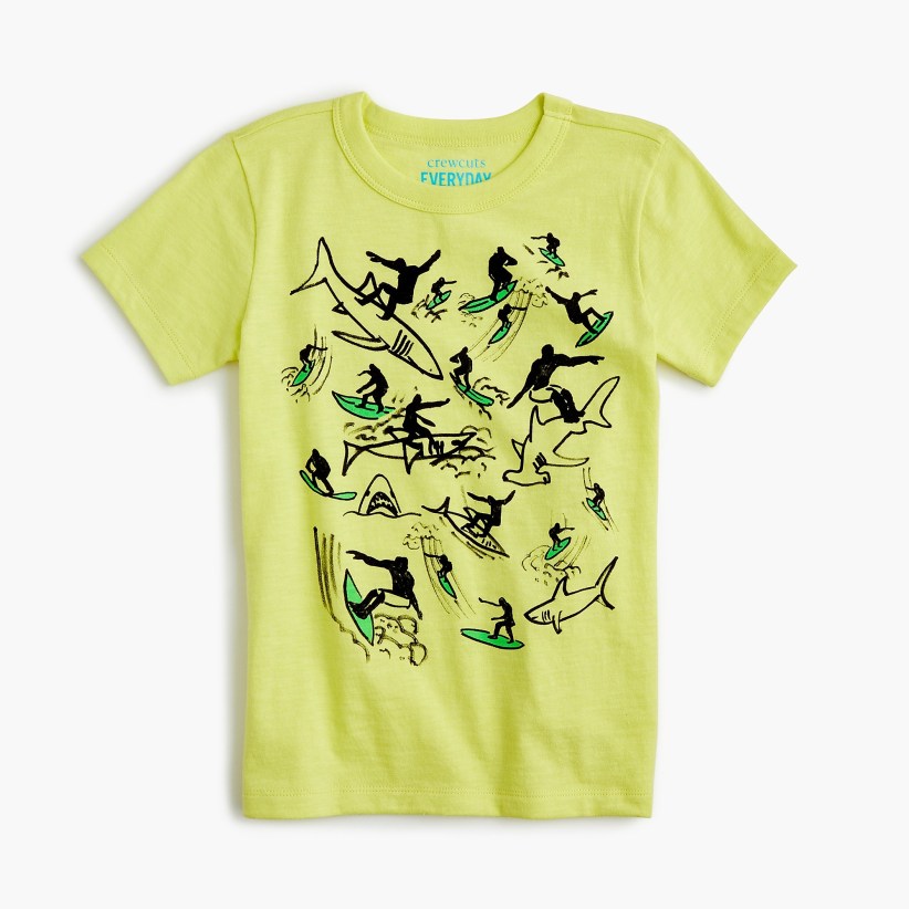 J.Crew Boys' Surfing with Sharks T-shirt