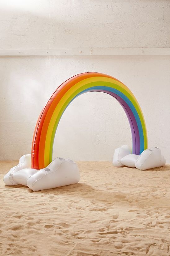 Rainbow Pool Float from Urban Outfitters