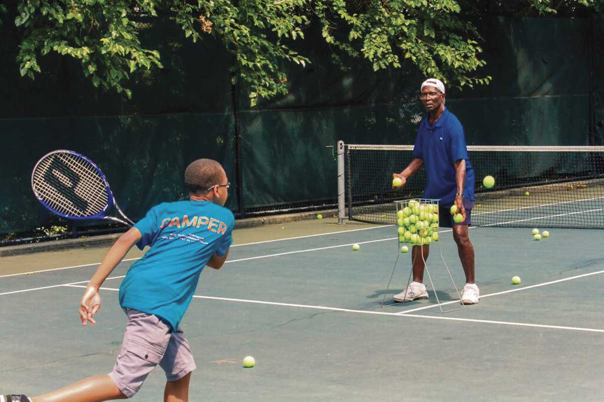 Take a swing with Tennis in the Parks' kids' lessons in ...