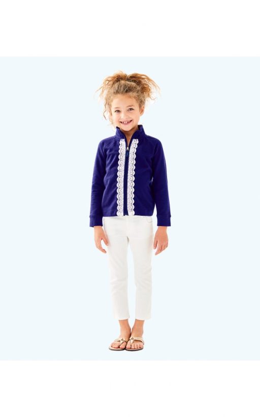 Lilly Pulitzer Girls Little Leona Zip Up