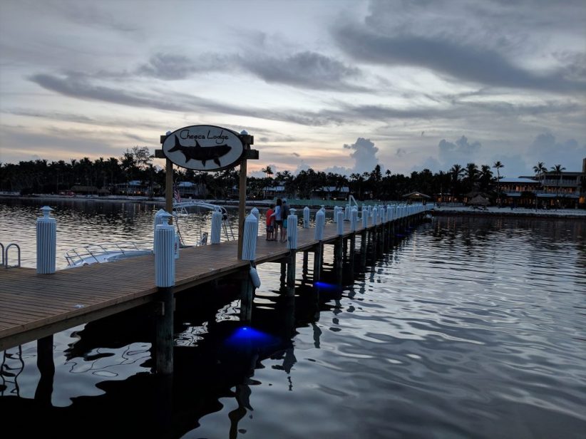 cheeca lodge florida at sunset