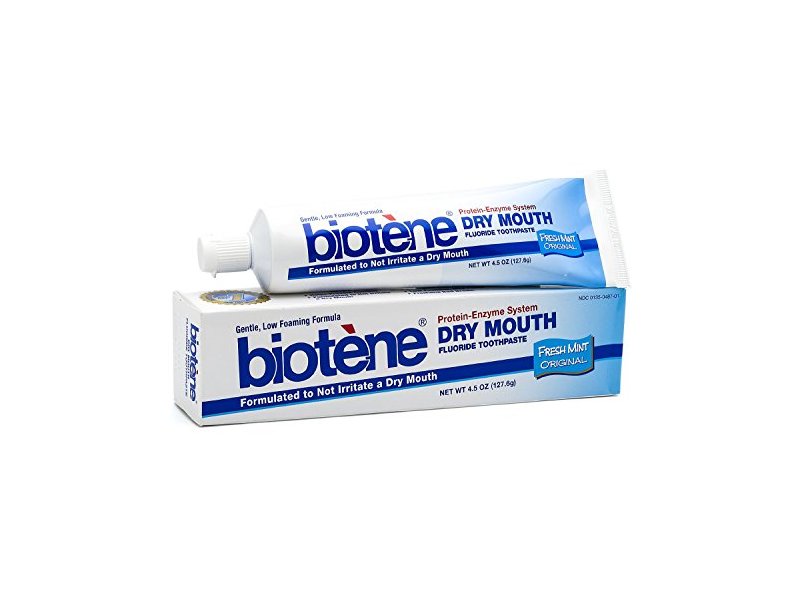 Biotene Dry Mouth Toothpaste Fresh Mint Original Flavor