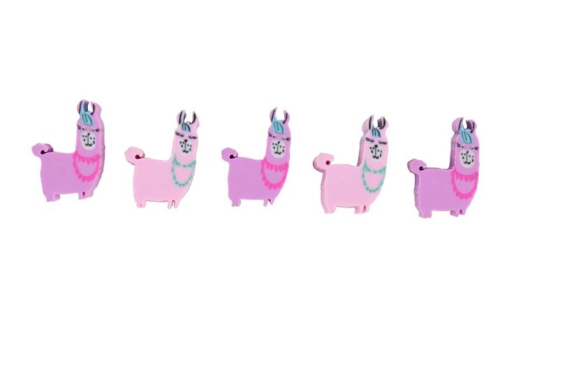 Paperchase Kawaii Kool Mini Llama Erasers