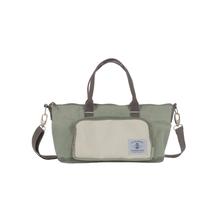 Humble Bee Baby Mini Charm Diaper Purse - Olive Dusk