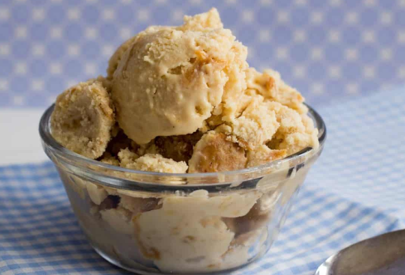 Peanut Butter Ice Cream with Coconut Milk