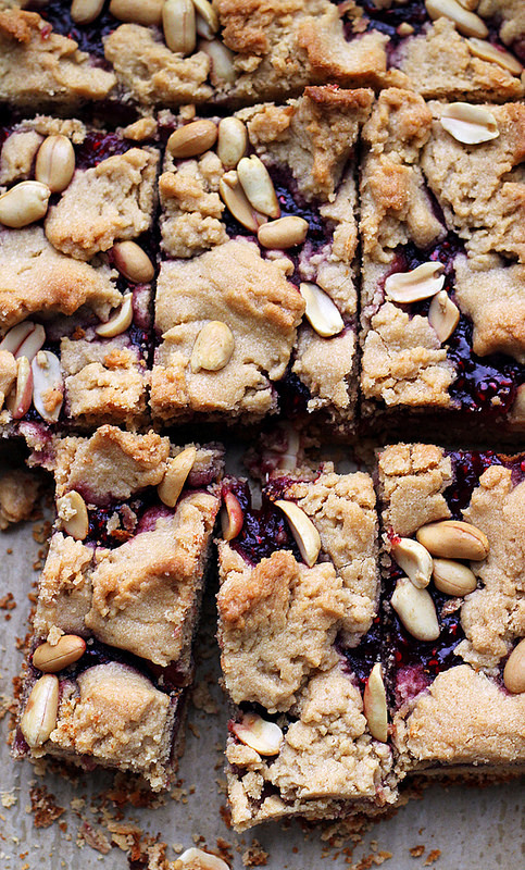 Peanut Butter and Jelly Bars