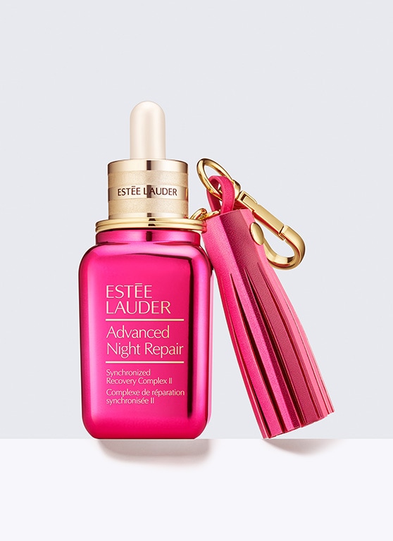 Estee Lauder Advanced Night Repair with Pink Ribbon Keychain