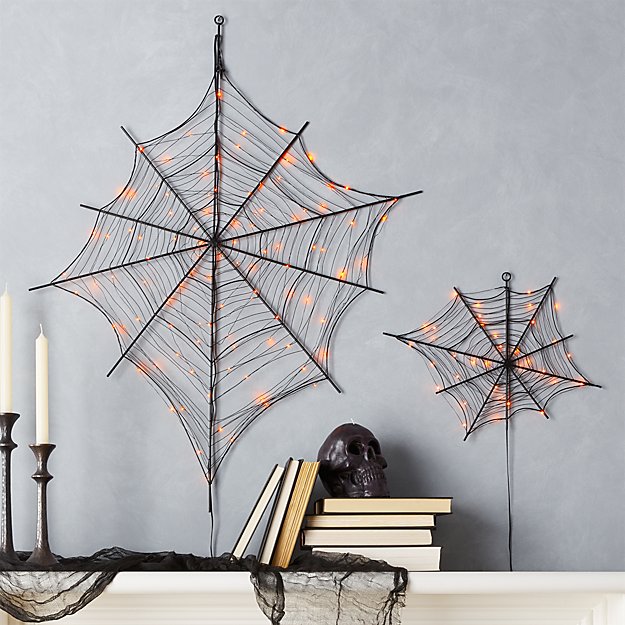 Crate & Barrel LED Spiderwebs