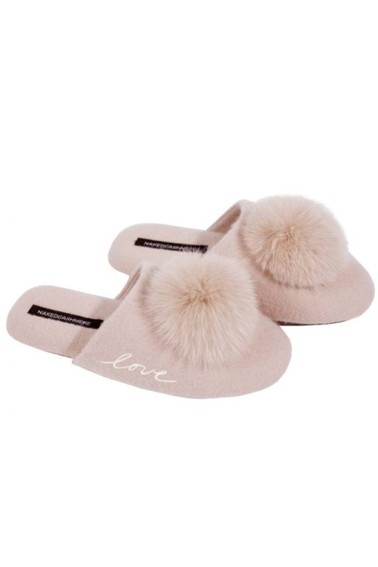 Naked Cashmere Puff Love Slipper