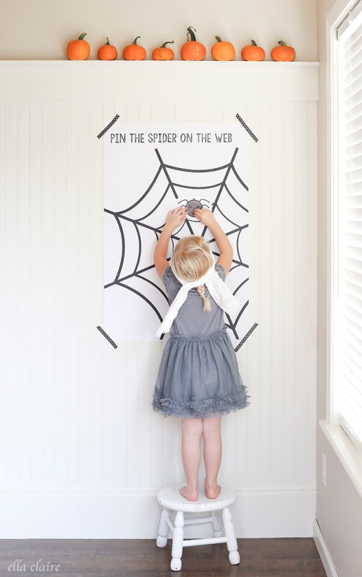 Pin The Spider On The Web