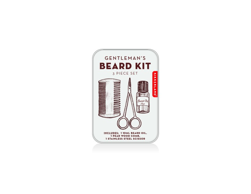 Kikkerland Gentleman’s Beard Kit