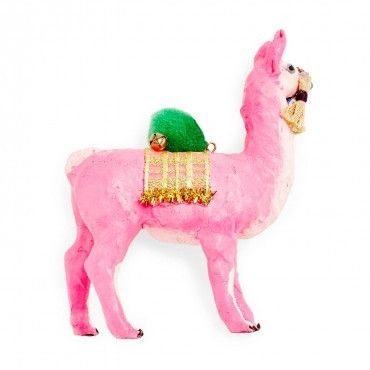 ABC Carpet & Home Festive Llama Ornament