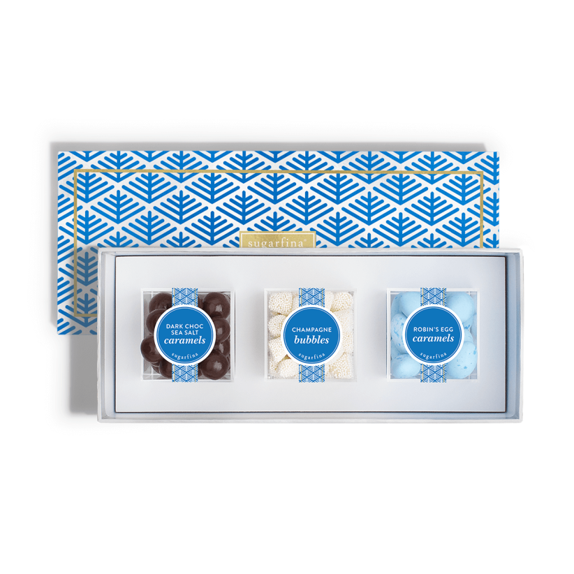 Sugarfina Happy Hanukkah 3-Piece Candy Bento Box