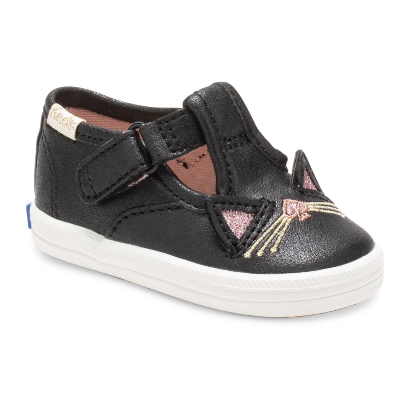 Keds x Kate Spade New York Cat T-Strap Champion Crib Sneaker