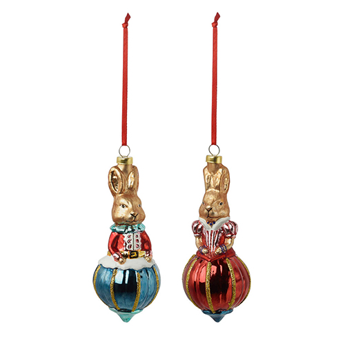 Royal Rabbits Ornaments